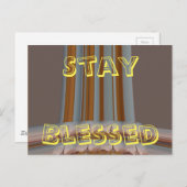 Postcard I Liebe Eiffelturm bleibe Postkarte (Vorne/Hinten)