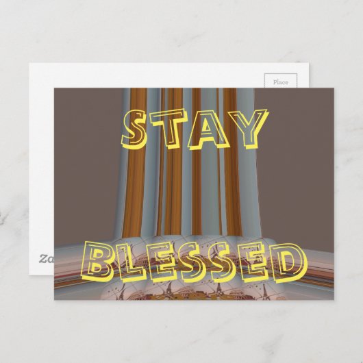 Postcard I Liebe Eiffelturm bleibe Postkarte (Vorne/Hinten)