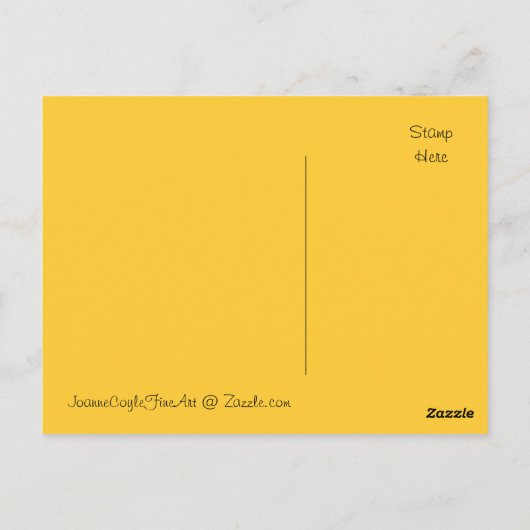 Postcard - "I Liebe Fall" von Joanne Coyle Postkarte (Rückseite)