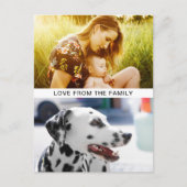 Postcard Ihre 2 Foto & Nachrichten Postkarte (Vorderseite)