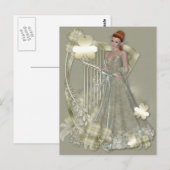 Postcard-Irish Elf-St Patricks Postkarte (Vorne/Hinten)