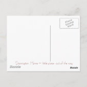 postcard: Island in Maine Postkarte (Rückseite)