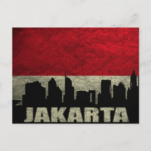 Postcard Jakarta Postkarte (Vorderseite)