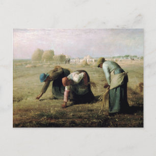 Postcard Jean-François Millet - Gleaners 1857 Postkarte