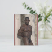 Postcard, Jean gegen Spalten Postkarte (Stehend Vorderseite)