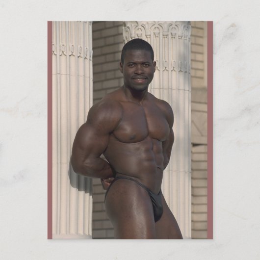 Postcard, Jean gegen Spalten Postkarte (Vorderseite)