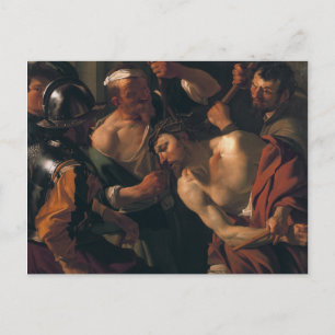 Postcard Jesus Christus w. die Krone der Thornen Postkarte