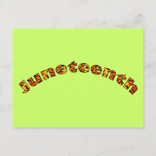 Postcard: Juneteenth Postkarte