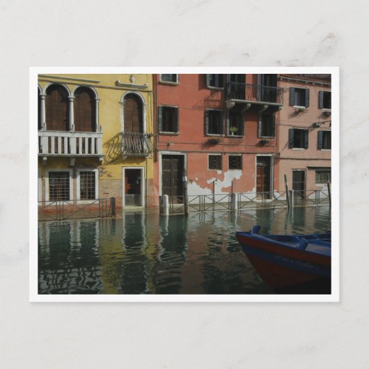 Postcard - Kanal in Venedig, Italien Postkarte (Vorderseite)