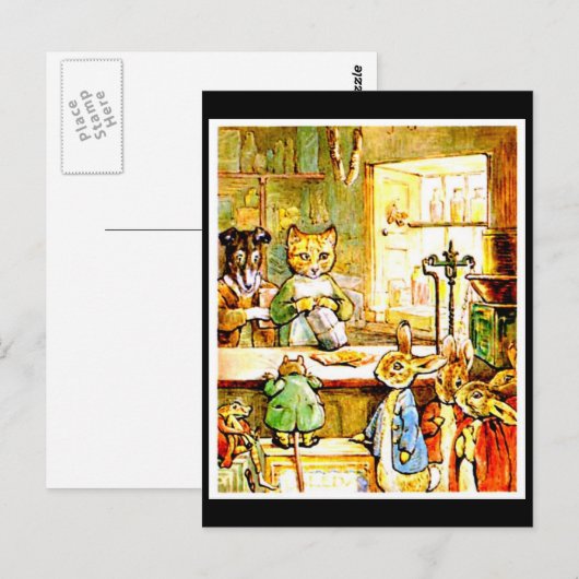 Postcard-Kids Art-Beatrix Potter 10 Postkarte (Vorne/Hinten)