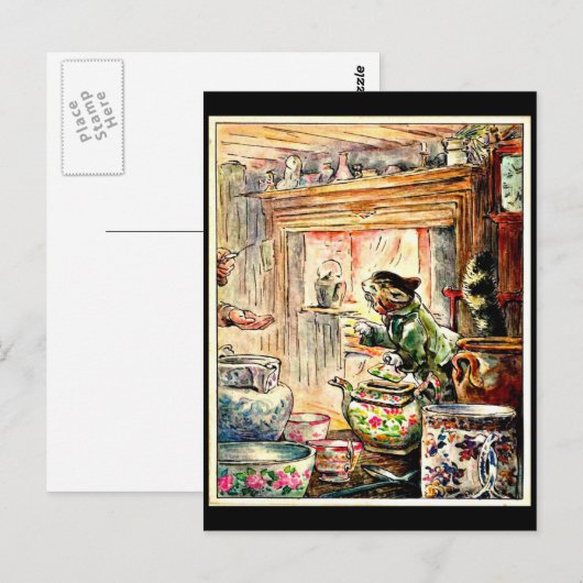 Postcard-Kids Art-Beatrix Potter 12 Postkarte (Vorne/Hinten)