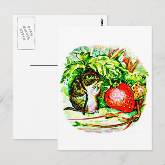 Postcard-Kids Art-Beatrix Potter 13 Postkarte (Vorne/Hinten)