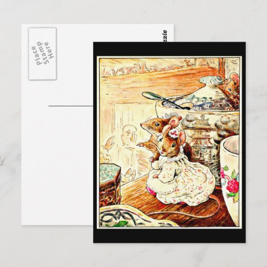 Postcard-Kids Art-Beatrix Potter 20 Postkarte (Vorne/Hinten)