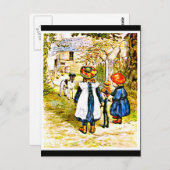 Postcard-Kids Art-Beatrix Potter 22 Postkarte (Vorne/Hinten)