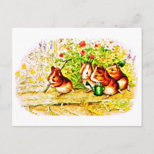 Postcard-Kids Art-Beatrix Potter 28 Postkarte (Vorderseite)