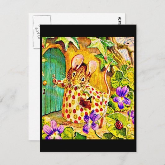 Postcard-Kids Art-Beatrix Potter 32 Postkarte (Vorne/Hinten)