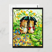Postcard-Kids Art-Beatrix Potter 9 Postkarte (Vorne/Hinten)