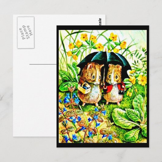 Postcard-Kids Art-Beatrix Potter 9 Postkarte (Vorne/Hinten)