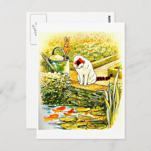Postcard-Kinder Art-Beatrix Potter 3 Postkarte (Vorne/Hinten)