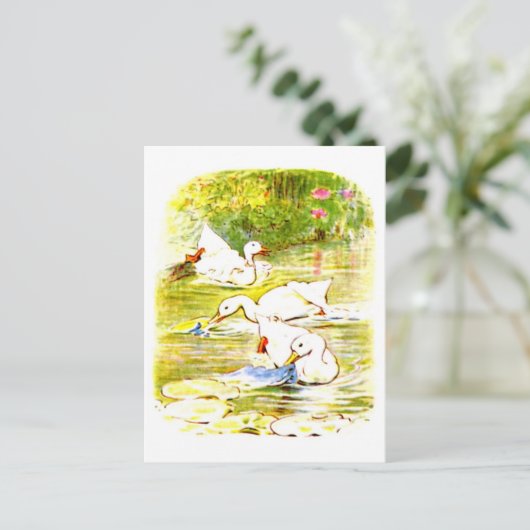 Postcard-Kinder Art-Beatrix Potter 6 Postkarte (Stehend Vorderseite)