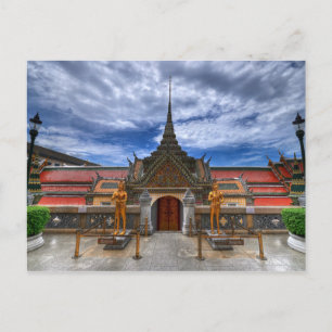 Postcard Kinnon Statues in Rattana Kosin, Bangkok Postkarte