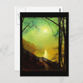 Postcard-Klassik/Vintag-Grimshaw 9 Postkarte (Vorne/Hinten)