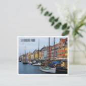 Postcard - Kopenhagen Dänemark Postkarte (Stehend Vorderseite)