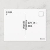 Postcard - Kopenhagen Dänemark Postkarte (Rückseite)