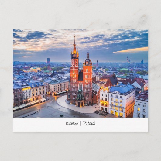 Postcard Krakow Postkarte (Vorderseite)