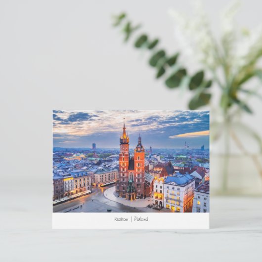 Postcard Krakow Postkarte (Stehend Vorderseite)