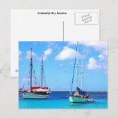 Postcard Kralendijk Bay Bonaire Postkarte (Vorne/Hinten)