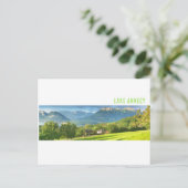 Postcard Lake Annecy Postkarte (Stehend Vorderseite)