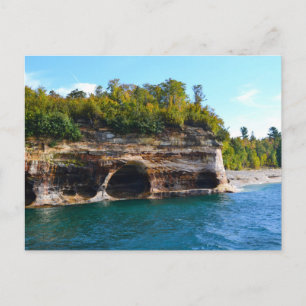 Postcard/Lake Superior National Shoreline Postkarte