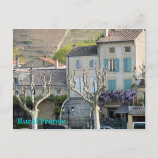 POSTCARD - Ländliches Frankreich Postkarte