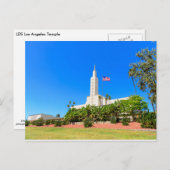 Postcard LDS Los Angeles Temple NW Postkarte (Vorne/Hinten)