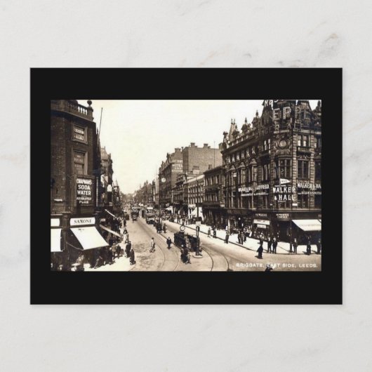 Postcard, Leeds, Yorkshire Postkarte (Vorderseite)