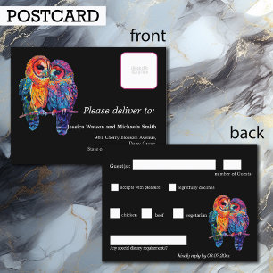 Postcard LGBTQ+ Love simple Budget Ewige Einheit Postkarte