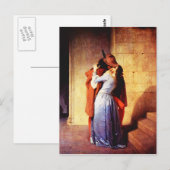 Postcard-Liebe Art-Hayez Postkarte (Vorne/Hinten)
