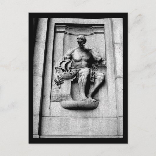 Postcard-Liebe Art House - Vintage Architektur 12 Postkarte (Vorderseite)