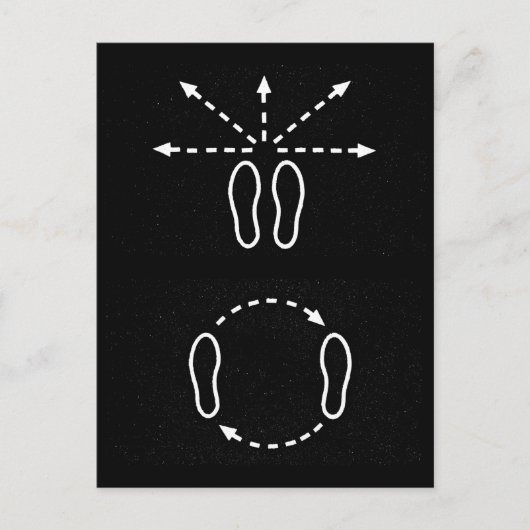 Postcard-Liebe des Kunsttanzes 3 Postkarte (Vorderseite)