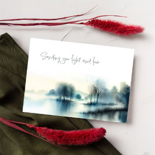 Postcard "Light and love" Postkarte