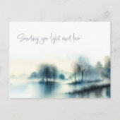Postcard "Light and love" Postkarte (Vorderseite)