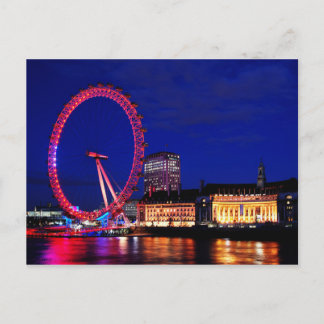 Postcard London Eye, London UK Postkarte
