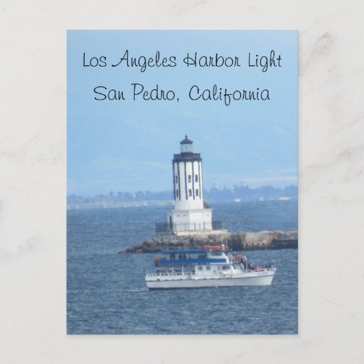 Postcard - Los Angeles Hafen Light Einladungspostkarte (Vorderseite)