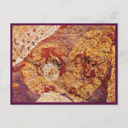 Postcard Love and Peace "Earth-Design" Postkarte