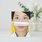 Postcard Lucy Lu Kill Bill Postkarte (Stehend Vorderseite)