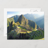 Postcard Machu Picchu, Peru Postkarte (Vorne/Hinten)
