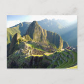 Postcard Machu Picchu, Peru Postkarte (Vorderseite)