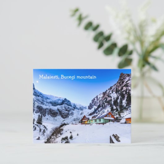 Postcard Malaiesti, Berg Bucegi Rumänien Postkarte (Stehend Vorderseite)