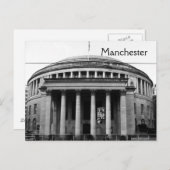 Postcard Manchester Central Library Postkarte (Vorne/Hinten)